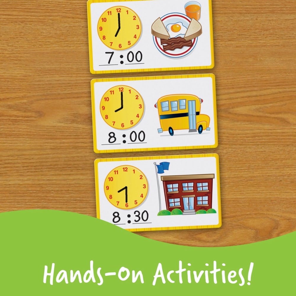 Learning Resources Time activity set - Picture 9 of 13